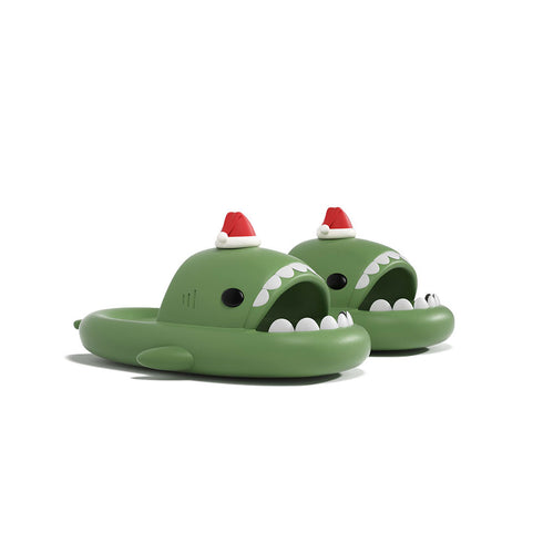 Sharkicks Basic - Claquettes Requins Père Noël